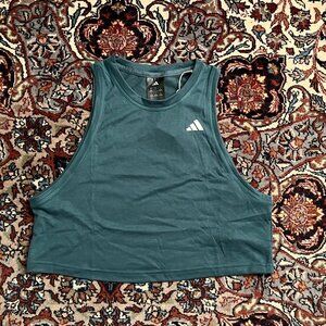 2 adidas Train Essentials Workout Tanks - size S